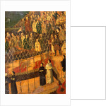 Detail from The Martyrdom of the Jesuits in Japan in 1622 by Japanese School