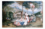 Scene of Rural Life by Franz Theobald Horny