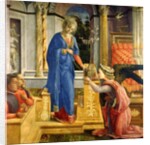 The Annunciation, Carafa Chapel, Santa Maria sopra Minerva, Rome, 1488-93 by Filippino Lippi