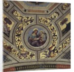 Vault of the Presbytery, Santa Maria del Popolo, Rome, c.1484-92 by Bernardino di Betto Pinturicchio