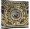 Vault of the Presbytery with Luke the Evangelist, Santa Maria del Popolo, Rome, c.1484-92 by Bernardino di Betto Pinturicchio