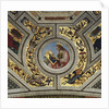 Vault of the Presbytery with Luke the Evangelist, Santa Maria del Popolo, Rome, c.1484-92 by Bernardino di Betto Pinturicchio