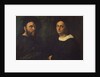 Double Portrait, c.1516 by Sanzio of Urbino (attr. to) Raphael