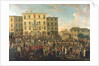 Festival in the garden of the Palazzo Rospigliosi by Giovanni Reder