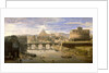Ponte Sant'Angelo, Rome by Gaspar van Wittel