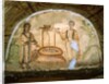 The Samaritan woman at the well, Catacombs of Via Latina, Rome by Roman Roman