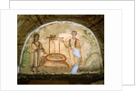 The Samaritan woman at the well, Catacombs of Via Latina, Rome by Roman Roman