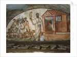 Fresco from the interior of a Via Latina Catacomb by Anonymous