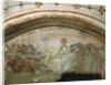 Fresco from the interior of the Via Latina Catacombs, 6th century by Roman Roman