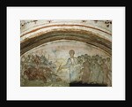 Fresco from the interior of the Via Latina Catacombs, 6th century by Roman Roman