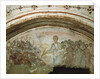Fresco from the interior of the Via Latina Catacombs, 6th century by Roman Roman