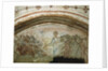 Fresco from the interior of the Via Latina Catacombs, 6th century by Roman Roman