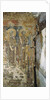 Wall painting from the Crypt of the Popes, Catacombs of San Callisto, Rome by Roman Roman