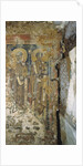 Wall painting from the Crypt of the Popes, Catacombs of San Callisto, Rome by Roman Roman
