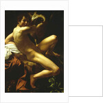 St John the Baptist, 1602 by Michelangelo Merisi da Caravaggio