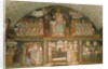 Christ enthroned between the Virgin, John the Baptist, the Apostles and two Angels by School Italian