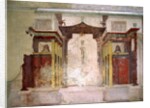 South wall of the Room of the Masks, House of Augustus, Palatine Hill, Rome by Roman Roman