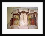 South wall of the Room of the Masks, House of Augustus, Palatine Hill, Rome by Roman Roman