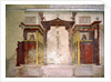 South wall of the Room of the Masks, House of Augustus, Palatine Hill, Rome by Roman Roman