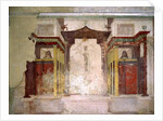 South wall of the Room of the Masks, House of Augustus, Palatine Hill, Rome by Roman Roman