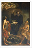 St. Augustine, St. John and St. Jerome by Guercino
