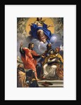 The Immaculate Conception with St John and St Augustine by Carlo Maratta or Maratti