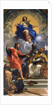 The Immaculate Conception with St John and St Augustine by Carlo Maratta or Maratti