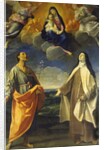The Virgin and Child with Saint Anthony and Saint Teresa by Guido Reni
