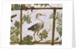 Ibis, from a Fresco of an Aviary in the Villa Medici, c.1576-77 by Jacopo Zucchi