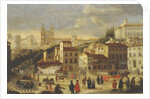 Piazza di Spagna e Trinita dei Monti by Italian School