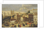 Piazza di Spagna e Trinita dei Monti by Italian School