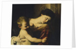 Detail from Madonna of Loreto, c.1606 by Michelangelo Merisi da Caravaggio