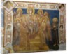 Madonna and Child Enthroned with Angels and St Francis of Assisi by Giovanni Cimabue