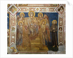 Madonna and Child Enthroned with Angels and St Francis of Assisi by Giovanni Cimabue