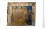 Madonna and Child Enthroned with Angels and St Francis of Assisi by Giovanni Cimabue