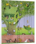 Cat Tree House by Pat Scott