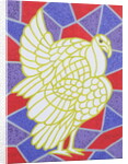 Turkey on Stained Glass by Pat Scott