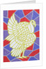 Turkey on Stained Glass by Pat Scott
