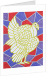 Turkey on Stained Glass by Pat Scott