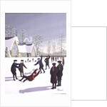 School Yard Sliding by Peter Szumowski