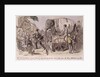 An old gentleman anxious that his wife should possess some trifle from the Great Exhibition of 1851, purchases the stuffed elephant and the model of the dodo by John Leech