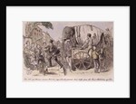 An old gentleman anxious that his wife should possess some trifle from the Great Exhibition of 1851, purchases the stuffed elephant and the model of the dodo by John Leech