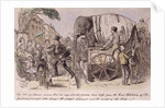 An old gentleman anxious that his wife should possess some trifle from the Great Exhibition of 1851, purchases the stuffed elephant and the model of the dodo by John Leech