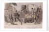 An old gentleman anxious that his wife should possess some trifle from the Great Exhibition of 1851, purchases the stuffed elephant and the model of the dodo by John Leech