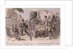 An old gentleman anxious that his wife should possess some trifle from the Great Exhibition of 1851, purchases the stuffed elephant and the model of the dodo by John Leech