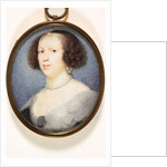 Unfinished portrait of a lady by David Des Granges