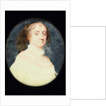 Portrait of a Lady Called Barbara Villiers, Countess Of Suffolk by Samuel Cooper