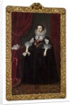 Portrait of Elizabeth Cavendish, 1624 by Daniel Mytens