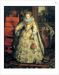 Queen Elizabeth I, c.1580 by Marcus the Elder Gheeraerts