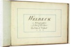 Red Book: Welbeck, 1793 by Humphry Repton